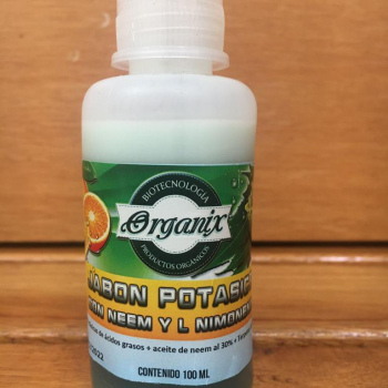 Organix Jabón Potásico con Neem y L Nimoneno X100 Ml