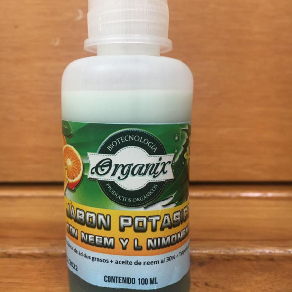 Organix Jabón Potásico con Neem y L Nimoneno X100 Ml